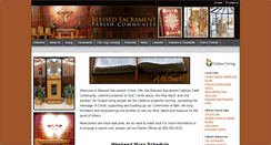 Desktop Screenshot of blsachurch.net